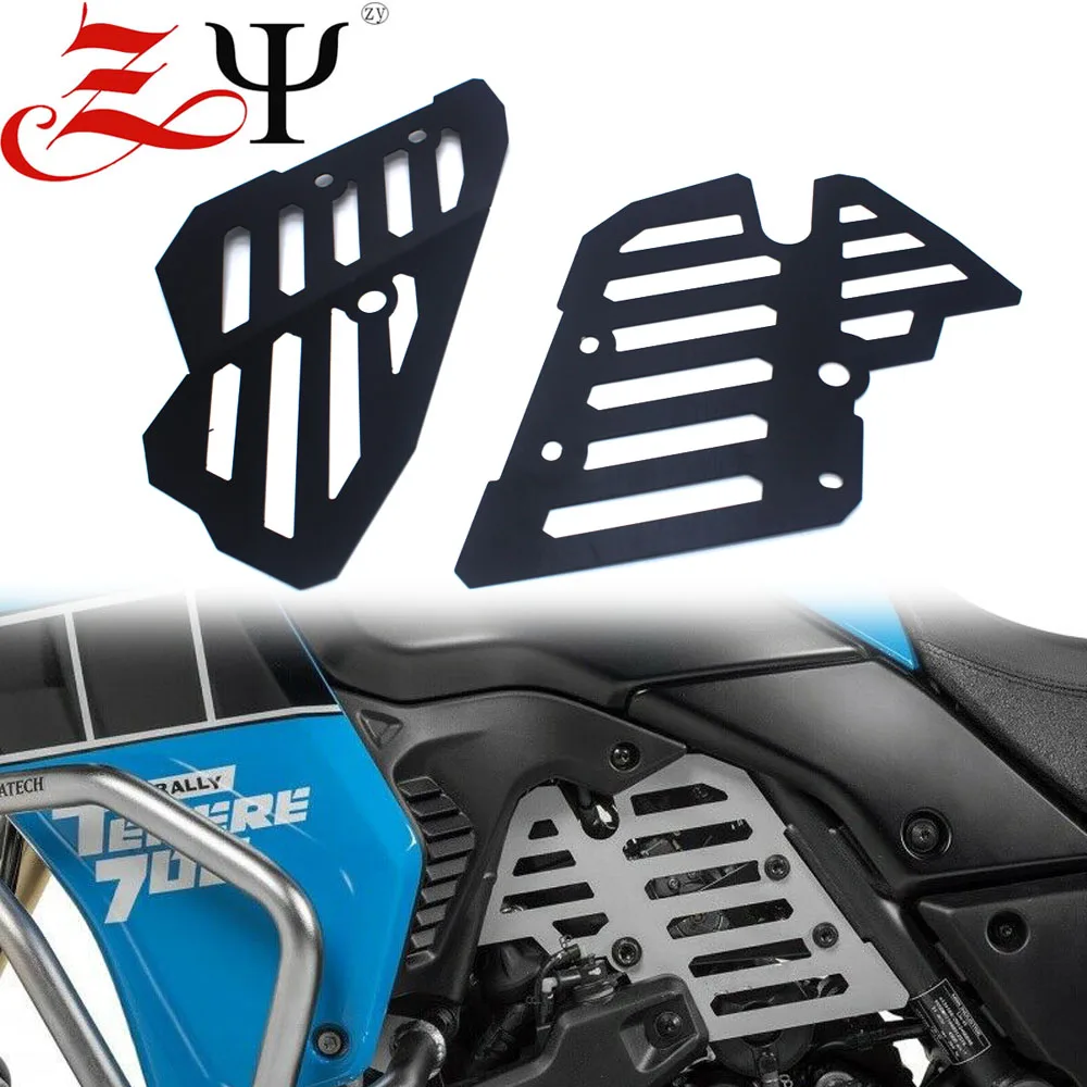

For Yamaha Tenere700 Tenere 700 Rally T7 XTZ700 XT700Z 2019 2020 2021 Motorcycle Engine Guard Cover protector Crap Flap Set