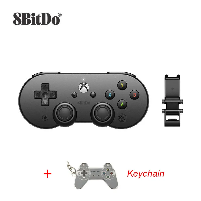 

8BitDo SN30 Pro Bluetooth Game Controller for Xbox Cloud Gaming on Android Includes Clip with Clip for Xbox Controller