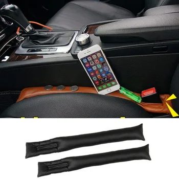 

2X for AMG Mercedes Benz W212 W205 W210 W220 W202 W204 W176 GLA CLA CLS A/B/C/E Class Car Leak Proof Pad Mat Car Seat Gap Pad