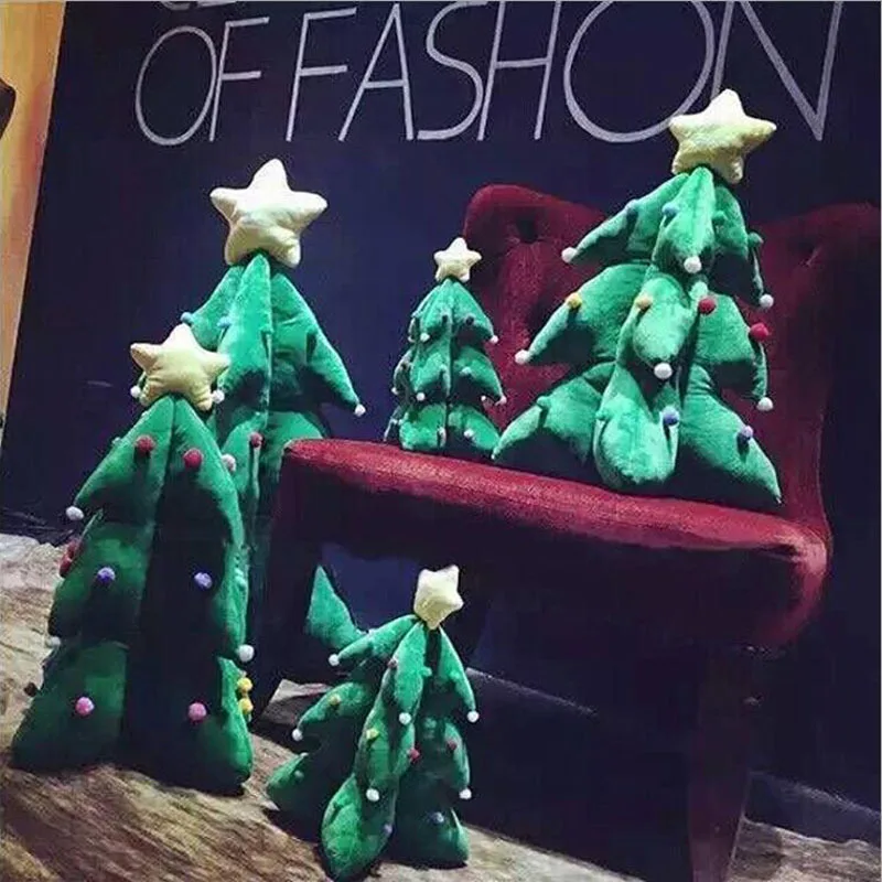 

Hot Selling Christmas Decoration Large Size Shining Music Christmas Tree Plush Toys Creative Holiday Gift