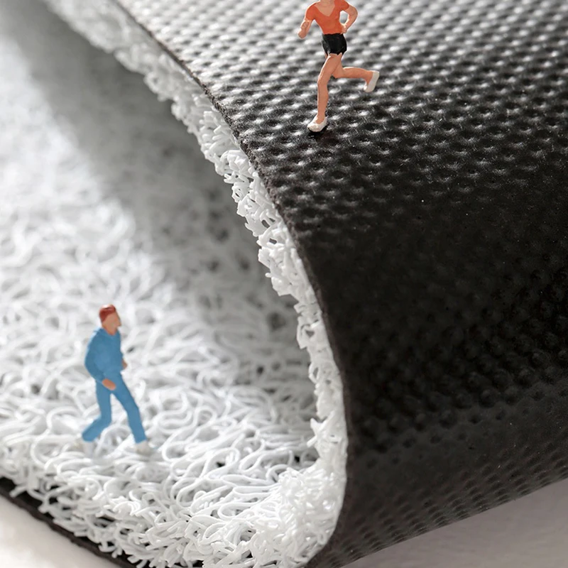 Door Mat Carpet Hallway Bedroom Living Room Balcony Porch Entrance Doormat Dust Removal Waterproof Non-slip Silk Loop Mat Carpet