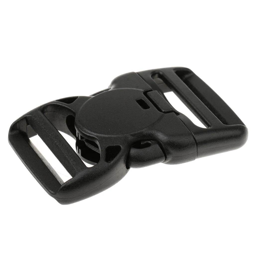 High Quality Plastic Side Release Buckle Clips / Sliders For Webbing 38mm