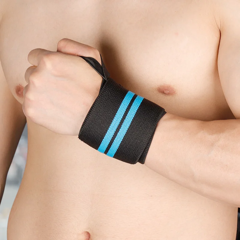 

New Style Bandage Winding Bracer Two Stripes Shuttlecock Sports Protection Portable Wrist Protector