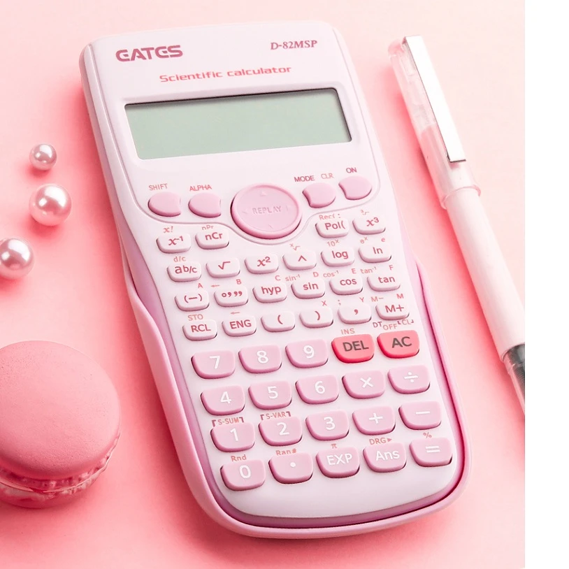 Alargar Narabar pintor Calculadora Científica Digital para estudiantes, dispositivo con 240  funciones, 82MS, de matemáticas, 2 líneas de visualización, D 82MSP| Calculadoras| - AliExpress