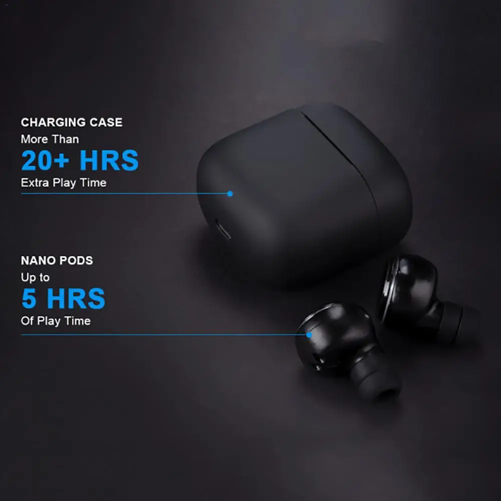T9 TWS Wireless Bluetooth Earphone 5 0 HD HIFI Stereo Sound In Ear Earphones Waterproof IP67 HD Noise Reduction Gaming Headphone
