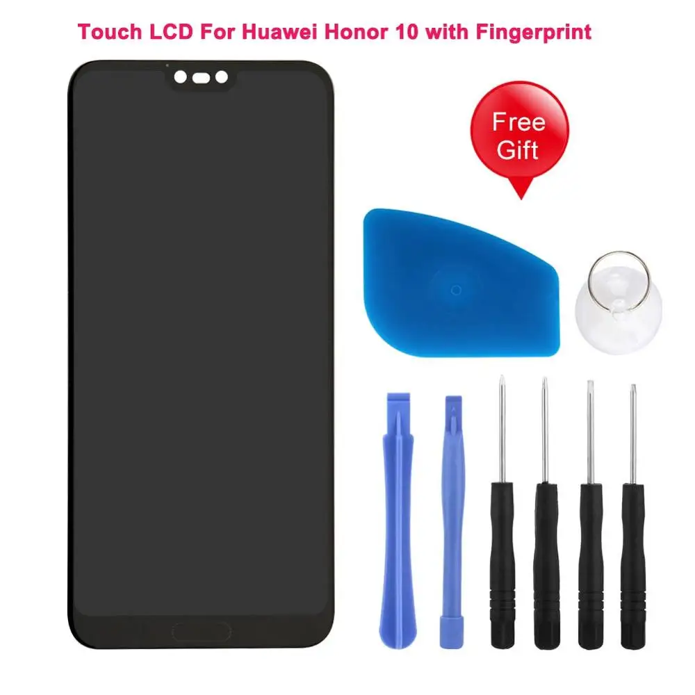 

ЖК-дисплей 5,84 'для Huawei Honor 10 с сенсорным экраном и дигитайзером в сборе
