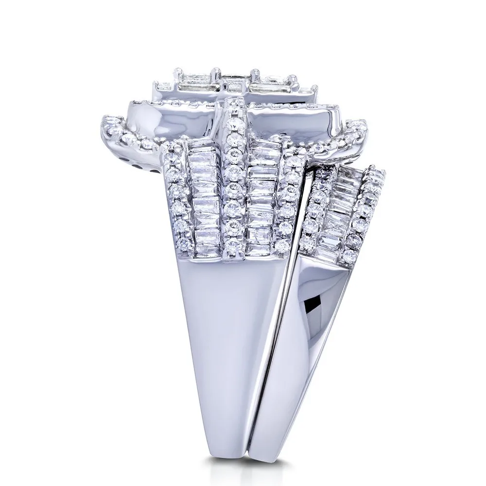 Crystal rings engagement rings stone rings wedding rings finger rings vintage female white crystal stone for wedding