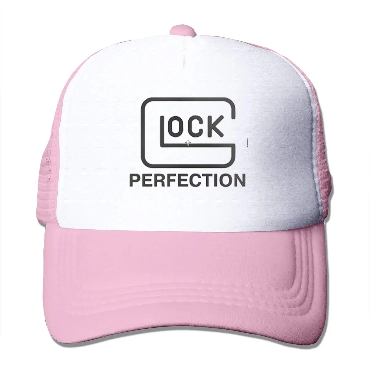 Глок OEM части Мужская кепка деним хлопок Регулируемая шляпа на заказ Забавный рыболовный козырек золы сетки водителя грузовика шляпа