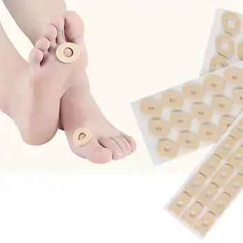 

60Pcs/Set Toe Paste Self Adhesive Callus Cushions Soft Foam Latex Pads Toe Foot Corn Bunion Protectors Pads Foot Care Tool