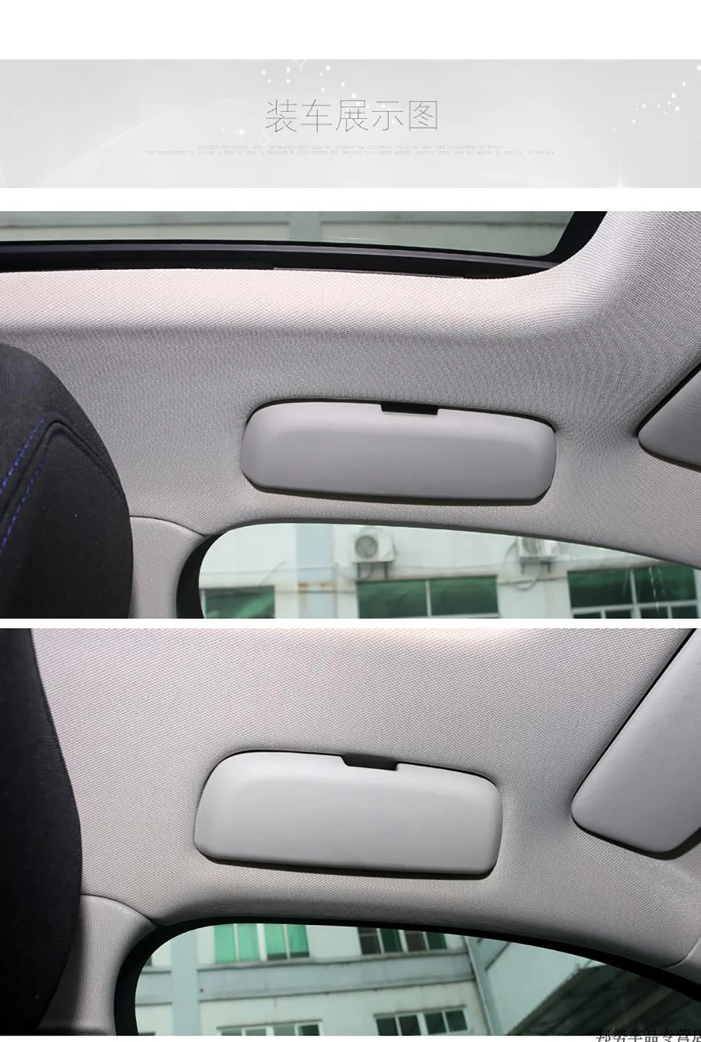 Автомобильный футляр для солнцезащитных очков держатель очки ящик для хранения для Audi A3 A4l A5 A6L S3 S5 Q5l Q3 Q5 Q7