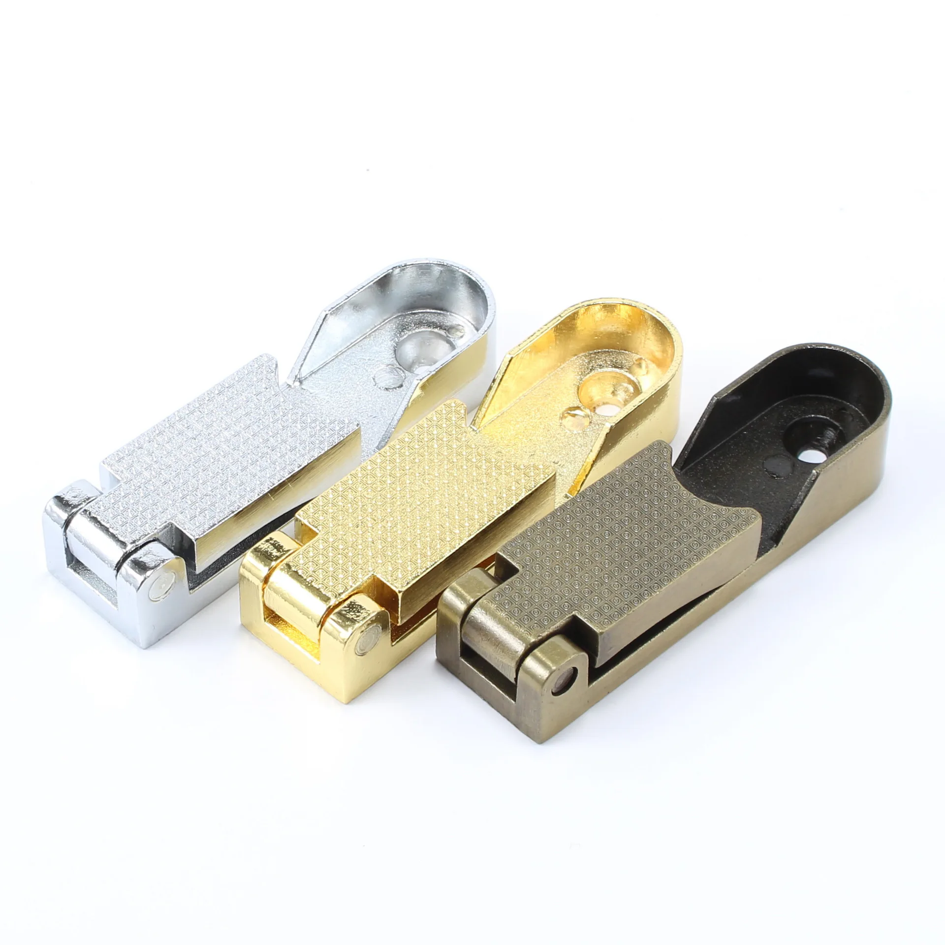 

Zinc Alloy Extended Flip Clothes Holder Clothesline Pole Seat with Lid yi guan tuo Seat Flange Base Wardrobe Hardware Accessorie
