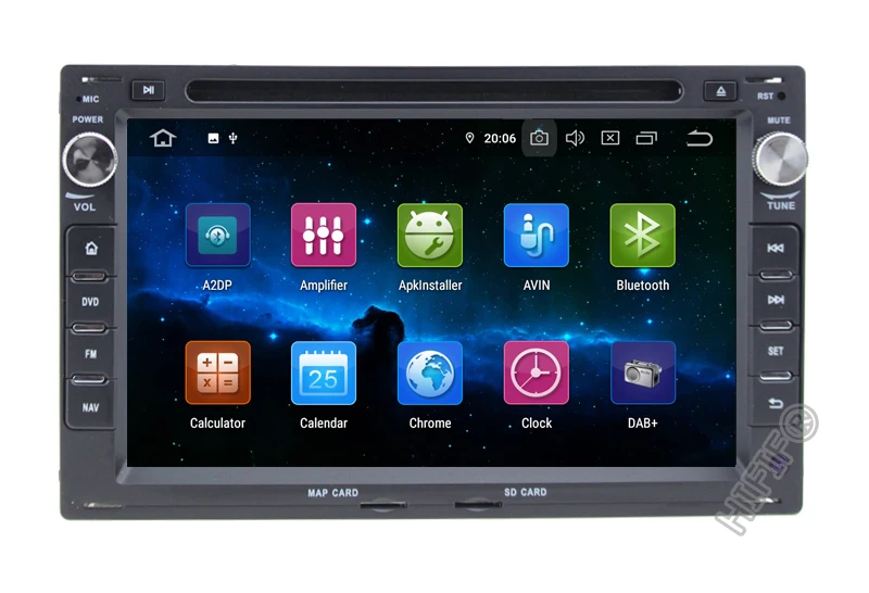 Best Car Multimedia Player Android 9 2 Din Stereo System For VW/Volkswagen/Passat/Golf/Peugeot 307 Octa Core 4GB RAM Wifi USB DVD 12