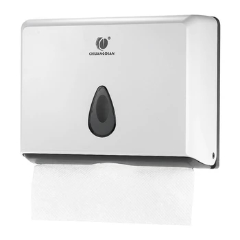 

Chuangdian Wall-Mounted Bathroom Tissue Dispenser Tissue Box Holder For Multifold Paper Towels Tissue Box Room Kitchen Toilet Pa