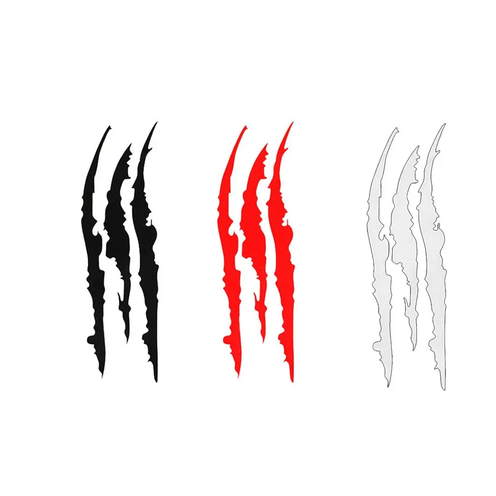 

Personality Creative Claw Mark Car Sticker Light Eyebrow Sticker Engine Cover Decorative Body Sticker