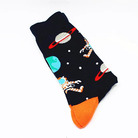 CHAOZHU, креативные осенне-зимние мужские носки с героями мультфильмов забавные носки для мальчиков с изображением скорпиона, космонавта, клоуна, космонавта, медведя, цветка, автомобиля, утки, панды