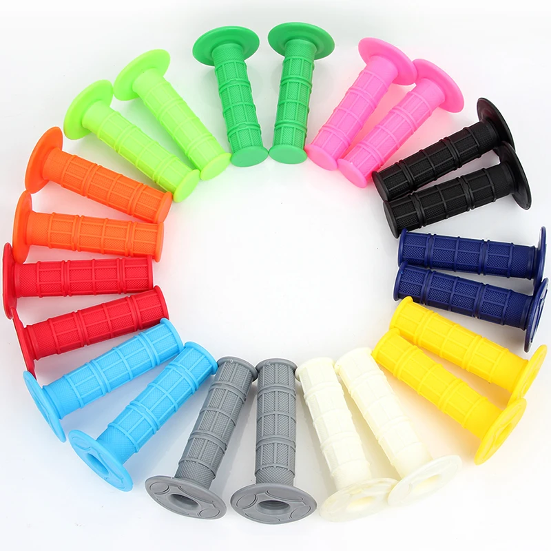 

7/8'' 22mm Rubber Throttle Handle Grips For Chinese Pit Dirt Motor Trail Bike Motorcycle