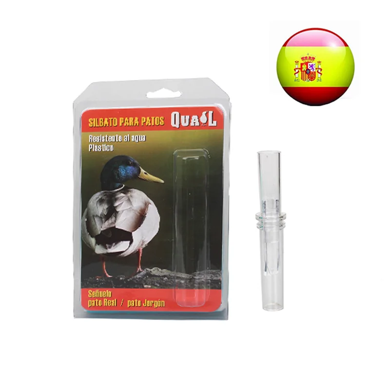 

ABS Material Transparent Duck Call as Hunting Callers Decoy Call Duck Whistle