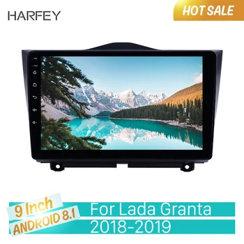 

Harfey 9 inch GPS Car Radio HD Touchscreen Car Accessory for Lada Granta 2018-2019 Android 8.1 Bluetooth support Carplay DAB+