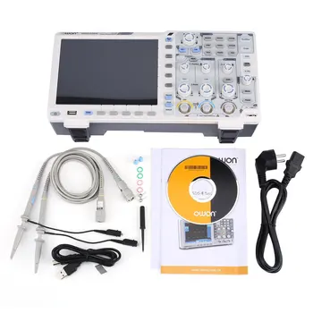 

OWON XDS2102A 2 Channels Deep Memory LCD Display Digital Storage Oscilloscope Scopemeter Scope Meter 100MHz 1GSa/s