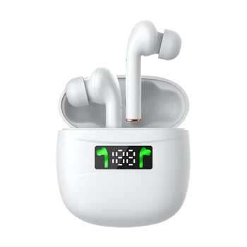 

J3 PRO Headphones TWS Bluetooth 5.2 Earphone Wireless Earbuds Bass Stereo LED Display Rechargeable Wireless Headphones