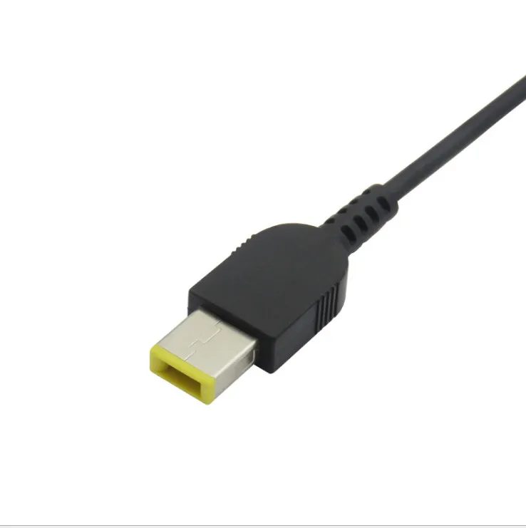 USB-C type-C женский тонкий наконечник кабель питания работает с для lenovo 65W тонкий наконечник ноутбуков