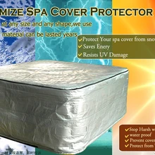 Cusomize Толстая изоляция гидромассажная Ванна крышка для России, Швеции, Норвегии, Исландии, Demark, Спа Крышка размер крышки 300x220x100 см, R = 15 см