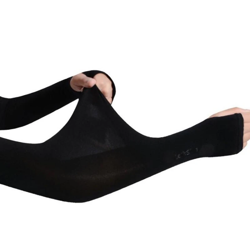 1 пара нарукавники для спорта бега велоспорта гольфа рыбалки защита от солнца УФ