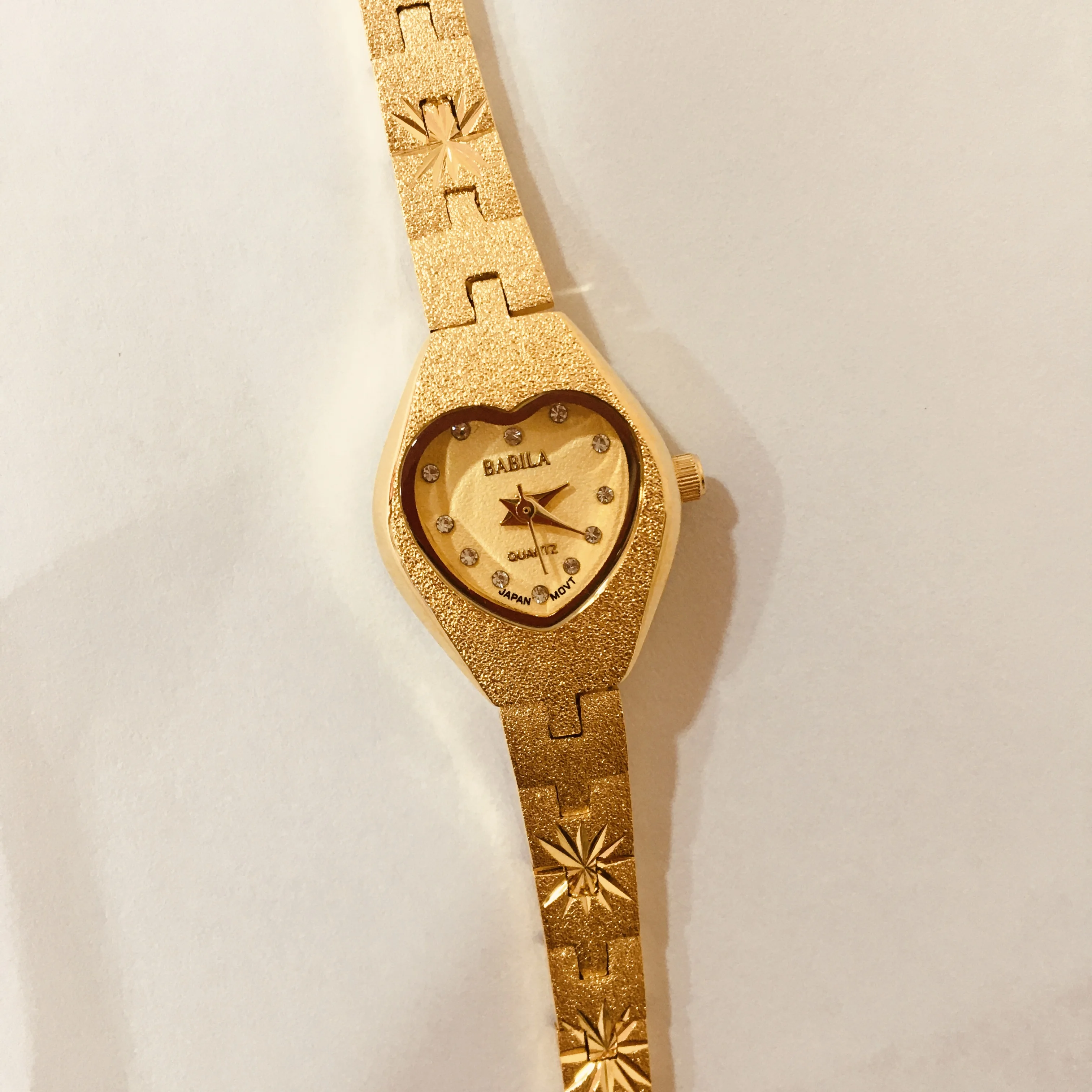 Vintage Golden Watch 24K Gold Plated Quartz Japan Movement Womens Ladies Classic s-l1200.jpg main image 2