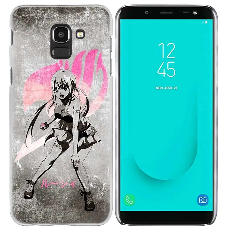 Аниме Манга сказка логотип Чехол для samsung Galaxy A50 A80 A70 A60 A40 A30 A20 A20e A10 A9 A7 A6 Note 8, 9, 10, плюс 5G - Цвет: 08