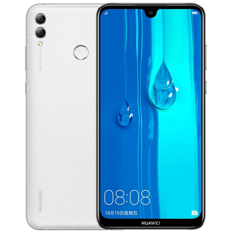 Стоковый мобильный телефон HuaWei Enjoy Max, 4G LTE, Android 9,1, четыре ядра, отпечаток пальца, 7,12 дюймов, FHD, 2240X1080, 4 Гб ram, 128 ГБ ram, сотовый телефон 16,0 Мп