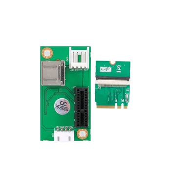 

NGFF (M.2) Key A/E to PCI-E Express 1X Extension Cord with High Speed FPC Cable M.2 Key A/E to PCI-E adapte