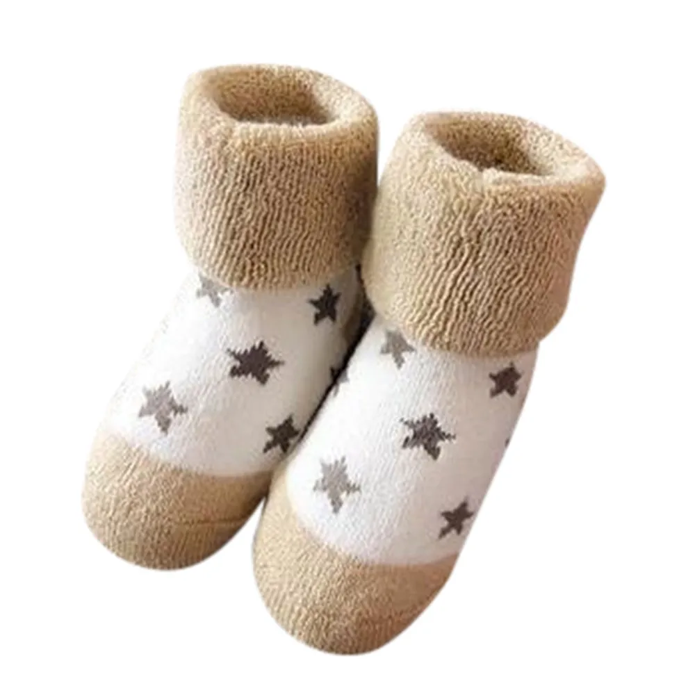 1 пара детских носков новые детские Нескользящие вязаные теплые носки с рисунками животных для маленьких мальчиков и девочек детские носки