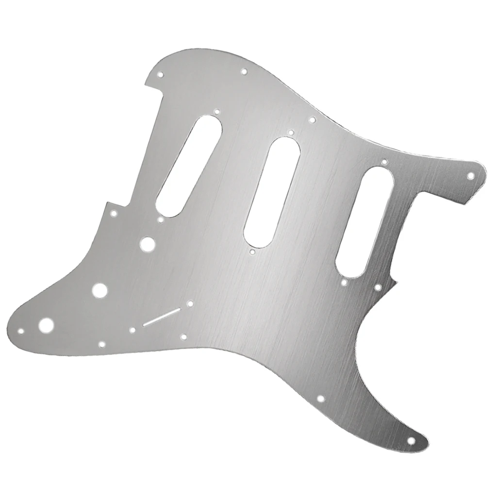 Durable SSS Aluminium Alloy Electric Guitar Pickguard Protector DIY