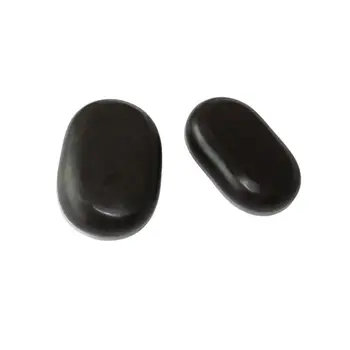 

2Pcs Body Massage Stone Essential Oil Stone Volcano Stone Natural Massage Stones For Salon Spa Women