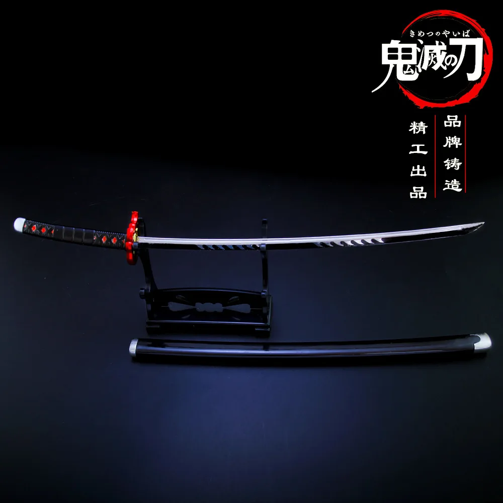 Cosplay&ware 255mm Anime Demon Slayer Cosplay Props Kimetsu No Yaiba Kamado Tanjirou The Katana Wheel Sword With Sheath Decoration -Zentai shop online H35091f44bb58439a8cc1d0019cda3cf4U.jpg