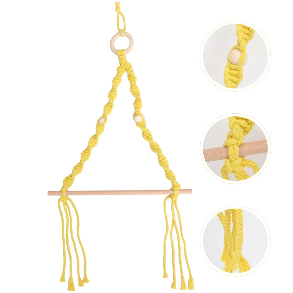

1 Set Toilet Tissue Holder Paper Roll Holder Wall Mounted Weaving Hanging Shelf