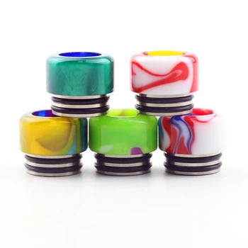 

New Stainless 810 Resin Drip Tip Colorful E Cigarette Mouthpiece For RDA RTA TFV8/TFV12 Atomizer Accessories