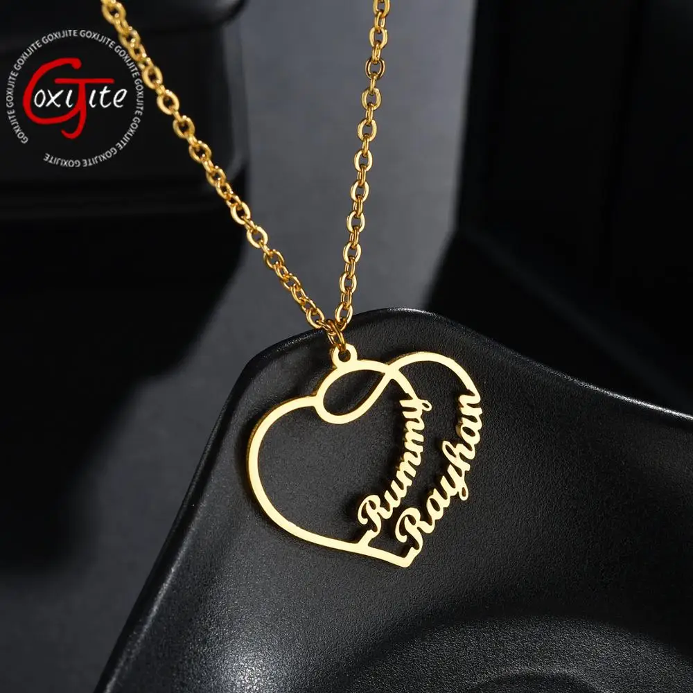 Heart Necklaces Jewelry Engagement Gift 