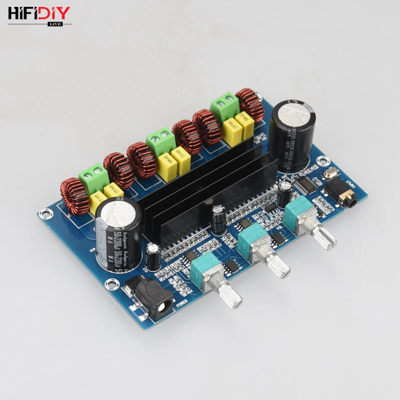 Placa Amplificador Digital Bluetooth 5.0 Volume 2.1 Canais Estéreo Classe d 50w x Mais 100w Alto-falante de Áudio Aux Xh-a305 Tpa3116d2 - Image 3