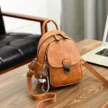 

Backpack Women's 2020 New Korean Fashion All-match Dual-Use Shoulder Mini Bag Casual Mini Women's Backpack Fashion