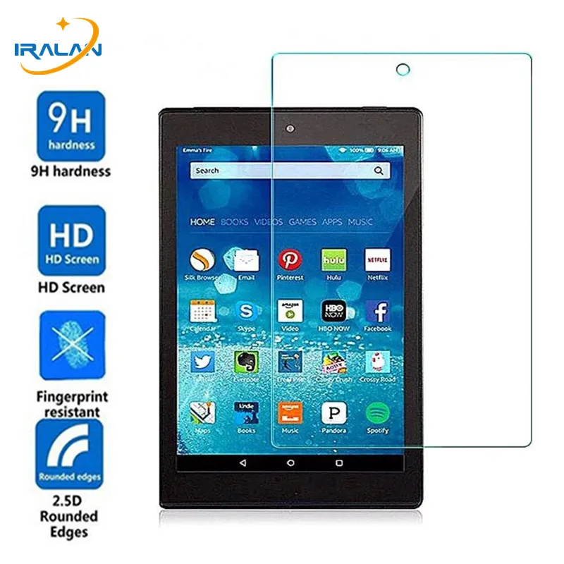 Пленка из закаленного стекла для Amazon Kindle Fire HD7 HD8 2015 2016 HD10 2017 2019 Защитная пленка