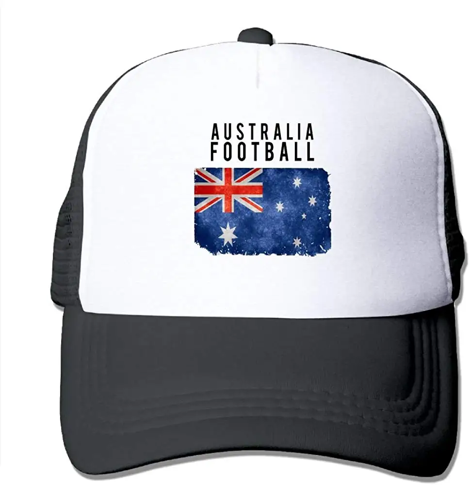 Унисекс Австралия футбол Дальнобойщик бейсбольная бейсболка с сеточкой и регулируемым ремешком шляпа