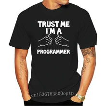 Trt Me I'm A Programmer Programming Language C C++ Java PHP Logo Print Short Sleeve tShirt T Shirt Cotton Programmer Tee Shirt