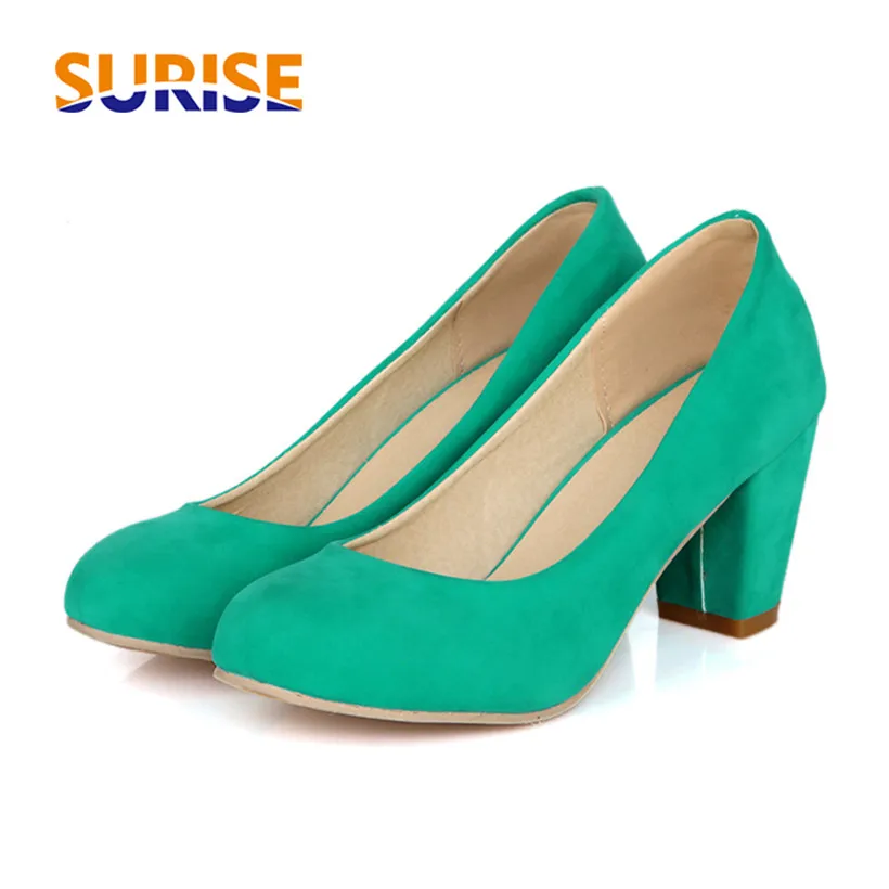 Женские туфли лодочки из ПУ кожи на высоком массивном каблуке|women pumps|high heels women