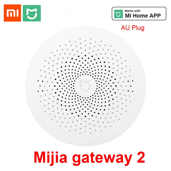 Xiaomi Mijia Aqara хаб шлюз со светодиодным ночным светильником умный рабочий с для Apple Homekit International Edition шлюз - Цвет: Mijia gateway 2