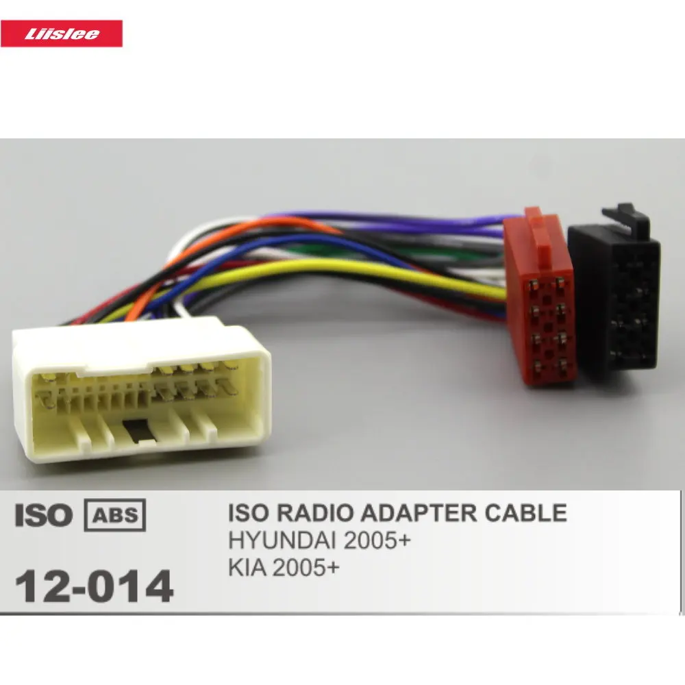 

Car Stereo Adapter Connector For HYUNDAI Solaris/Tiburon/Tuscani Radio CD Player ISO Harness 24 Pins Plugs Male Wiring