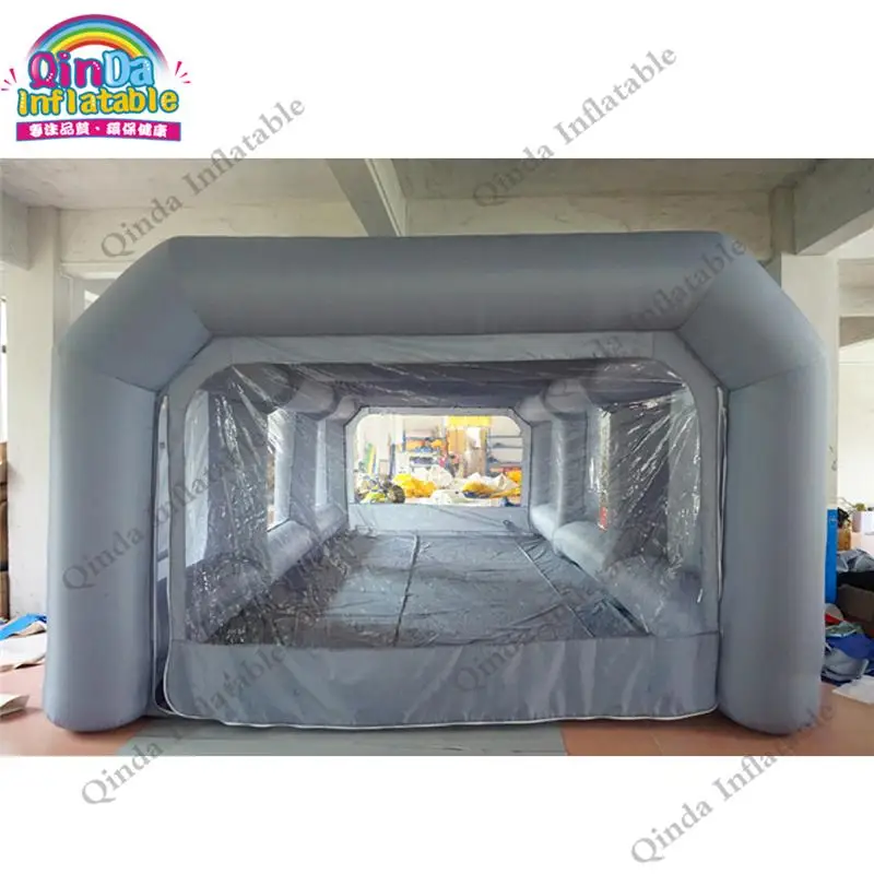 Certification Inflatable CE Car Painting Oven Outdoor Mobile Used Portable Car Inflatable Spray Paint Booth Tent For Sale