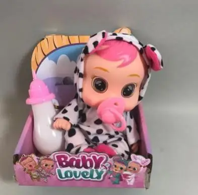 8 дюймов 3D силиконовая кукла Inteiro Realista Reborn Cry A Baby высокое качество волшебные слезы
