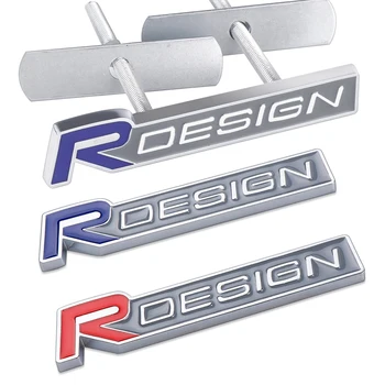 

Car Styling R design Sticker Badge Emblem For Volvo Rdesign XC90 S60 XC60 V70 S80 S40 V50 V40 V60 C30 S70 S90 V90 Accessories