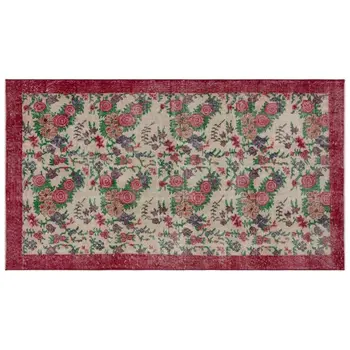 

Handmade Natural Vintage Turkish Area Rug 120x210 Cm-3'11''X6'11''
